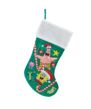 SpongeBob Squarepants Patrick & SpongeBob 19-Inch Stocking Christmas Decor New