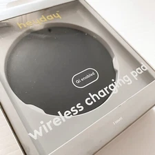 New Heyday Qi Enabled Wireless Charging Pad - Black
