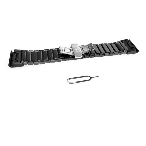 Schnellpassform Keramik Schmetterling Schnalle Uhrenband Armband für Garmin Fenix 5/Fenix 5X - Bild 13 von 13