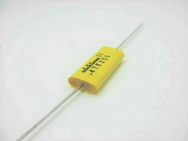 4X - .47uF @ 250V (10%) - Thin-Film Polyester Film Capacitor for Audio Crossover - image 2 of 3