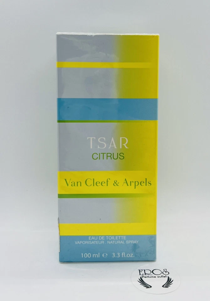TSAR CITRUS Colonia de Van Cleef & Arpels para Hombre EDT 100 ml/3.4 Caja Sellada Foto 2 de 4