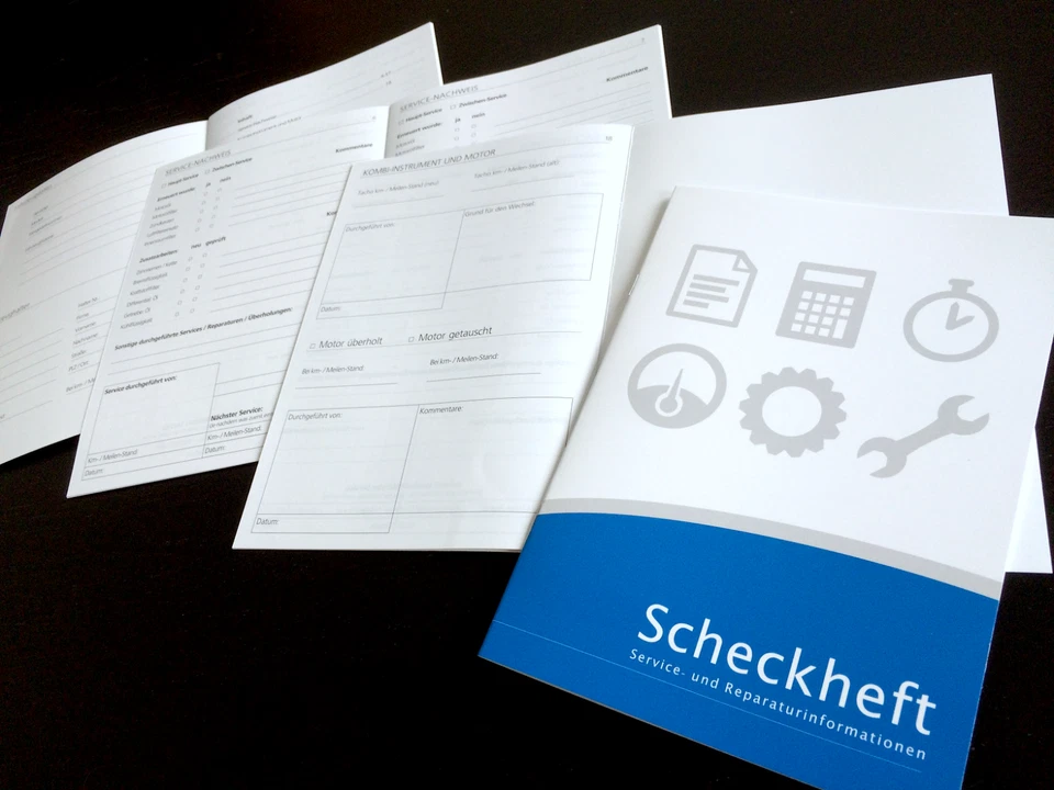 Universal Scheckheft ✓ für VW geeignet - Serviceheft & Wartungsheft - Bild 3 von 3