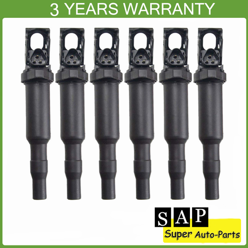 6PCS Ignition Coil For BMW 325Ci 328i 335i 525i 550i 650i X3 X5 M6 Z4