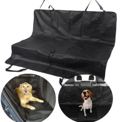 Pet Dog Waterproof Back Rear Seat Bench Mat Cover For Truck Auto SUV Van Car US