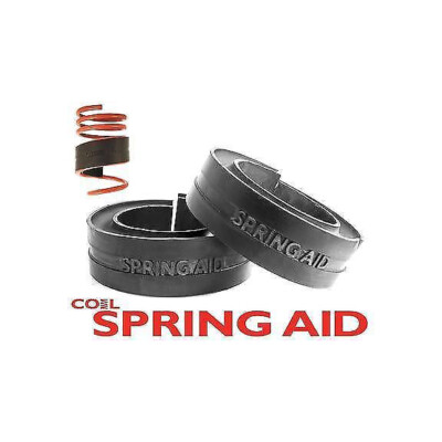 Pair 39-51mm Gap Coil Spring Assistors Spacers Rubber Towing Caravan Heavy Loads Pair 39-51mm Gap Coil Spring Assistors Spacers Rubber Towing Caravan Heavy Loads