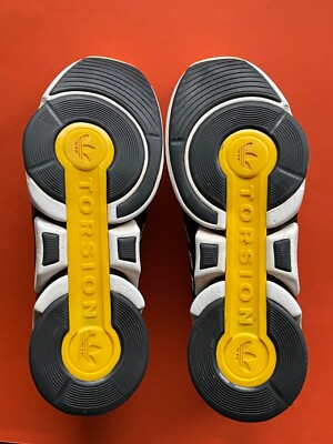 ADIDAS Mega TORSION Schwarz Gelb Weiß 9 9,5 43 43,5 Lo RSP II ZX