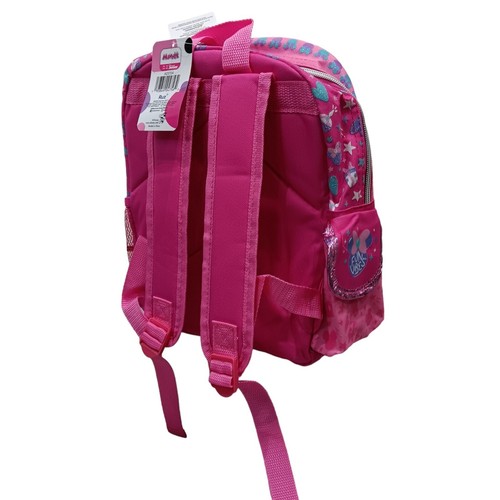 Disney Minnie Mouse 12" Toddler School Backpack Girls Canvas Book Bag - 第 2/2 張圖片