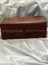 Vtg Miniature Lane Cedar Chest From Chillicothe Furniture Co. No Key Trinket 