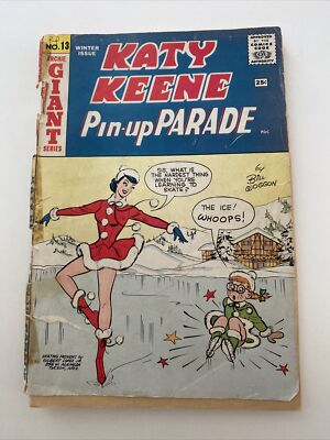 Katy Keene Pin-up Parade Archie Giant 13 Fashion Humor Vintage 1960 Paper Dolls