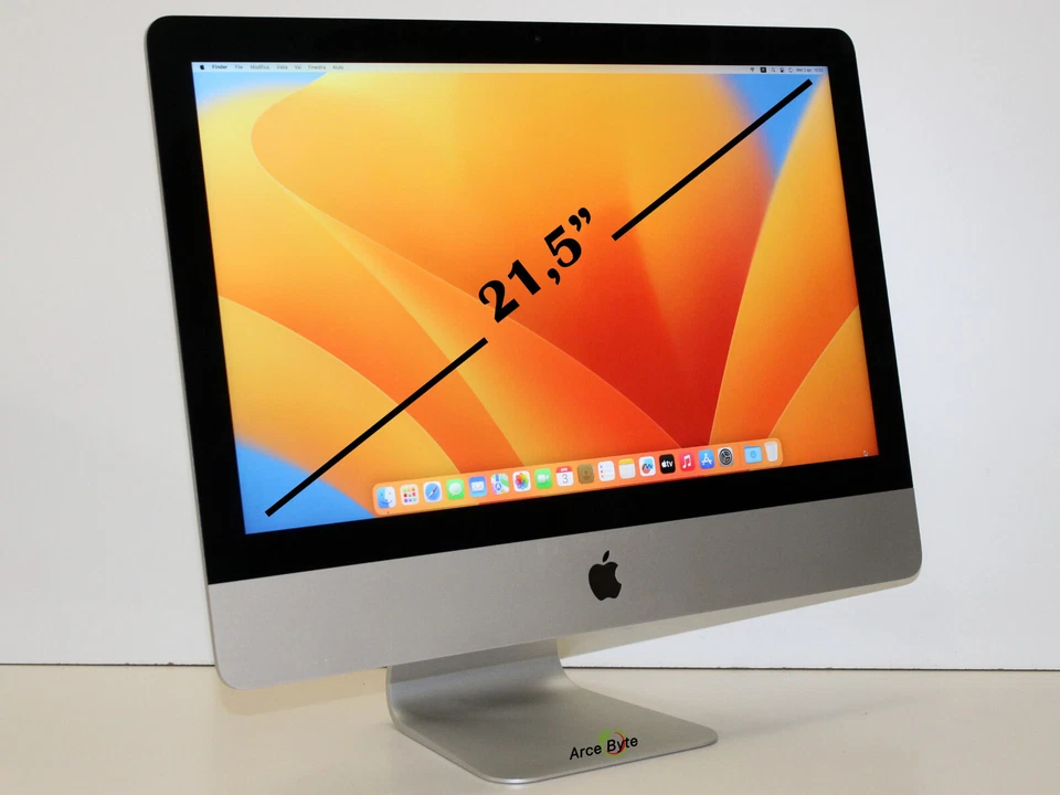 APPLE IMAC 4K 21,5" 2017 i7 3,6 Ghz RAM 16 GB SSD 500GB macOS 12 macOS Ventura - Immagine 2 di 4