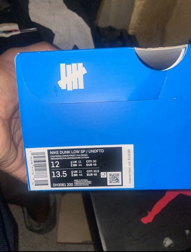 Size 12 - Nike Undefeated x Dunk SP Low Canteen - Picture 4 of 6