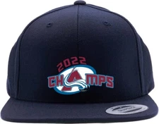 Colorado Avalanche Stanley Cup Champions Champs Snapback Hat