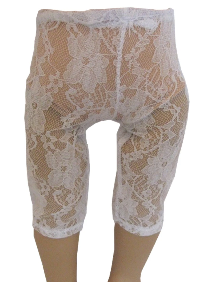 Leggings en dentelle blanche new arrivals