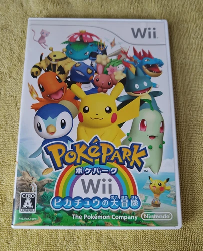 Pokemon Pokepark Wii Pikachu’s Adventure Nintendo Wii Japan Import CIB US Seller