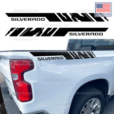 Stripes Decals Bedside Fits Silverado Chevrolet Chevy Truck Sticker Vinyl S Stripes Decals Bedside Fits Silverado Chevrolet Chevy Truck Sticker Vinyl S