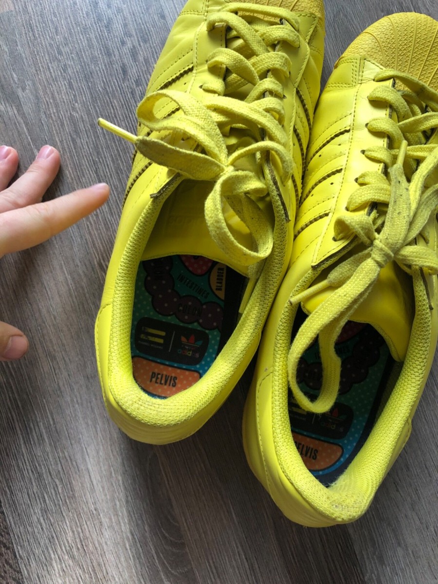 adidas gazelle silver green womens adidas X Pharrell Williams Hu Holi Stan Smith 'Yellow/White' AC7042   Athletic Corner