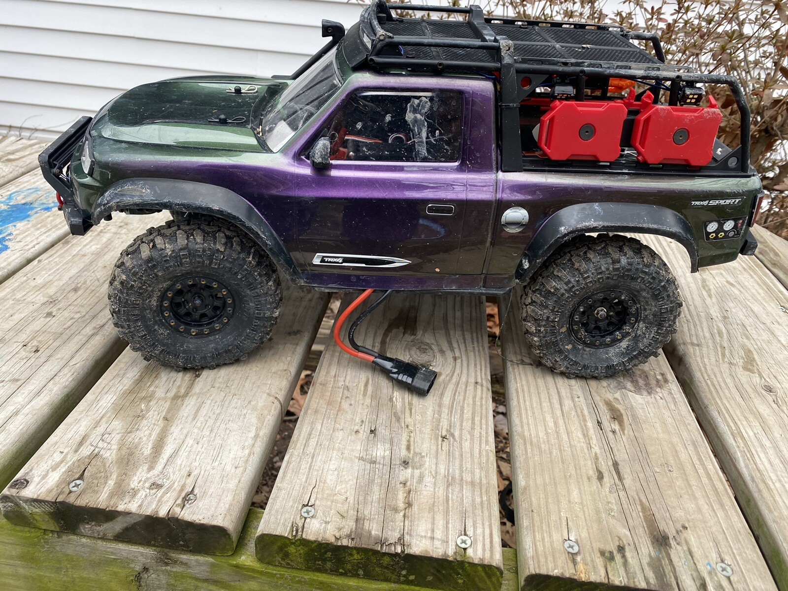 Ricambio Binari 448mm TRX-4 Binari Telaio In Acciaio Per Traxxas TRX-4 Ford Bronco (82046-4) - 448mm, Sinistro E Destro, Usati Ma Originali Ricambi Trx- 4 Usati - Foto 9