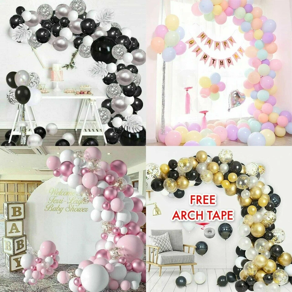 Balloon Arch Kit + Balloons Garland Birthday Wedding Party Baby Shower Decor UK - Изображение 2 из 4