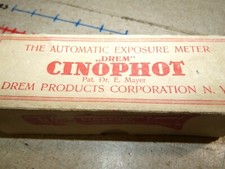 Conophot Automatic Exposure Meter Vintage In case 805243 FREE SHIPPING