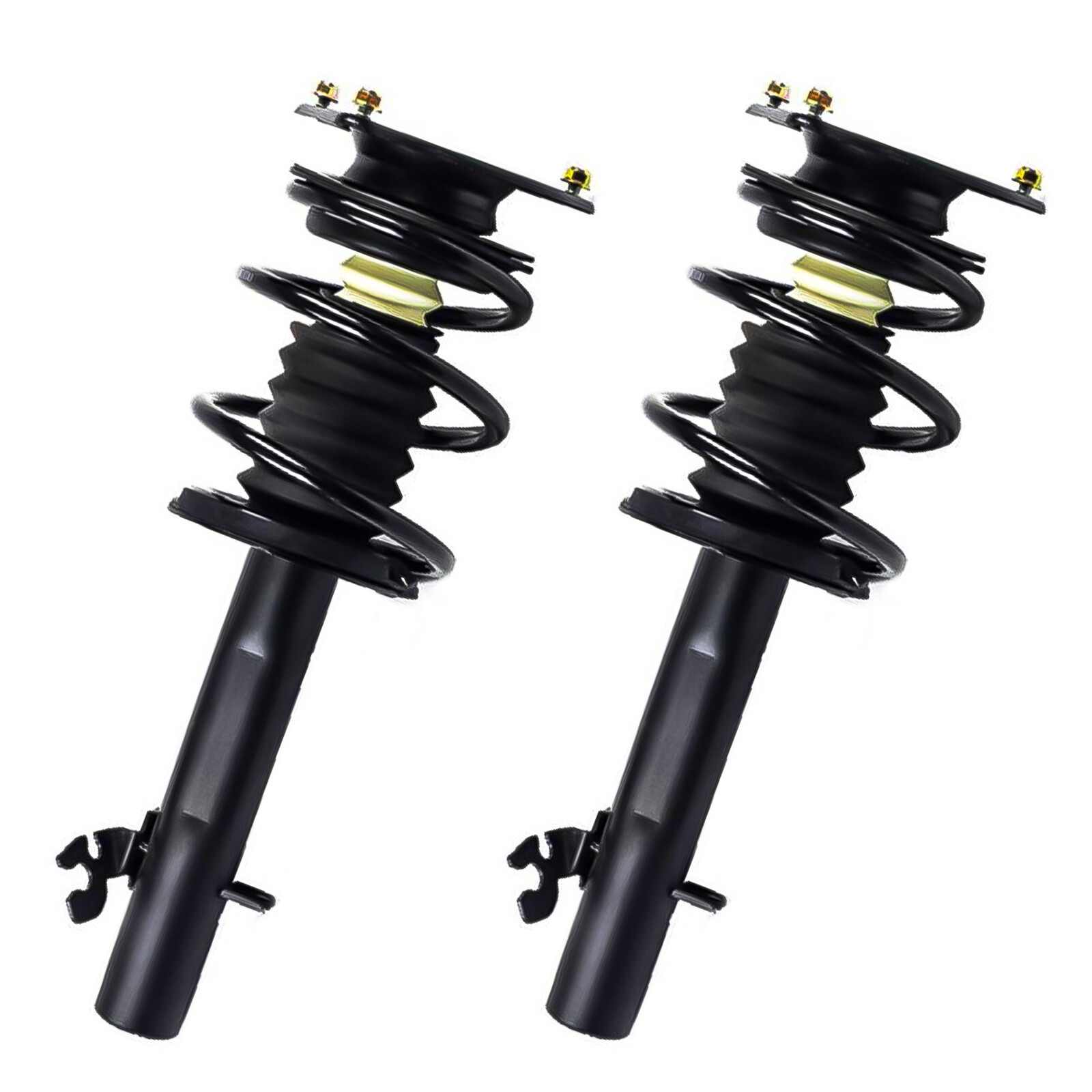 For Mini Cooper Pair Front Complete Struts w/Coil Spring Assembly 2002 ...