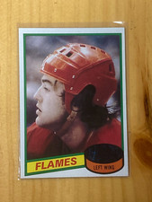 KENT NILSSON 1980-81 TOPPS ATLANTA FLAMES CARD #197