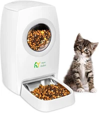 6L Cat Feeder Time Smart with Food Bowl for Dry Food Auto Dogs and Cats Food