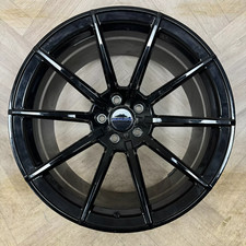 1X 20" MOTION VS4 TESLA MODEL 3 PERFORMANCE BLACK ALLOY WHEEL SPARE 5X114.3