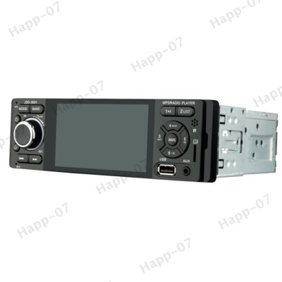 Car Radio MP5 Player Stereo Bluetooth Touch Screen Audio W/2 Cable Single Din