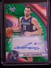 2024-25 Bowman U Best - Best of 2024 Auto Alex Karaban Green Mini Diamond /99