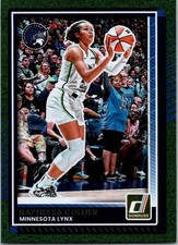 2025  NAPHEESA COLLIER DONRUSS WNBA #25 GREEN SHIMMER SP CARD MINNESOTA LYNX
