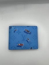 USATO - Portafoglio Louis Vuitton bambino blu laguna