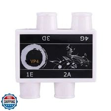 LZKW Plastic 4 Tones Tuner Pitch Pipe, Ukulele Pitch Pipe, for Ukulele Tuning