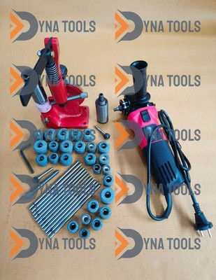 Valve Seat Grinding Stones Kit 7/16'' Thread For Two Wheelers -19mm To 34mm Stone