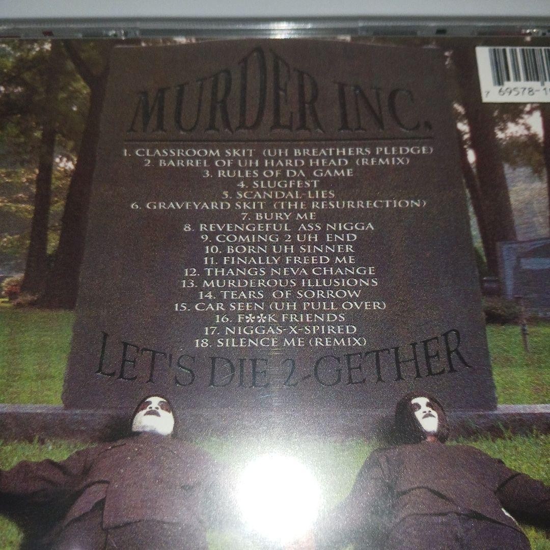 Murder Inc. Let's Die 2-Gether CD 1997 Hard Head Records Original