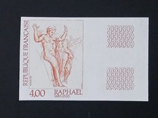 France tableaux variété non dentelé 1983 yt 2264 Raphaël neuf XX BDF
