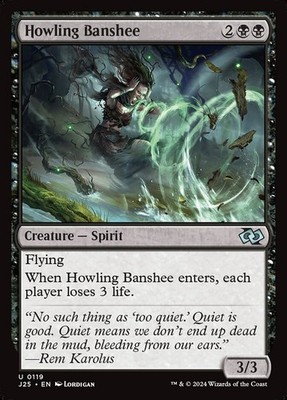 (X4) Howling Banshee 0119 Play Set Uncommon Foundations Jumpstart MTG NM