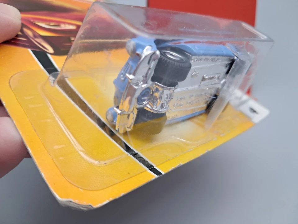 Matchbox Heritage Classics KARMANN GHIA CONVERTIBLE Light Blue Die Cast Car - Image 2 of 4