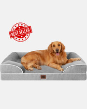 Orthopedic Dog Beds Extra Large Dogs 44x32Inch Waterproof Memory Foam XL Pet Bed