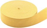 5M Langes 20Mm Breites Buntes Flaches Gummiband Zum Nahen Basteln Diy (Gelb)
