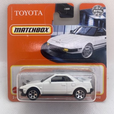Matchbox 1984 Toyota MR2 White Lights Up Metal Series 14/100 2020 Short Card