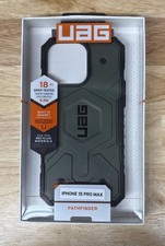 Funda UAG Pathfinder para MagSafe para Apple iPhone 15 Pro Max - Olive Drab