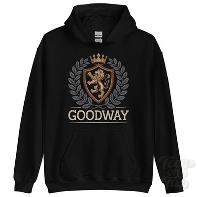 Goodway Fantasy Wappen Hoodie Neuheit Parodie Familienname Wappen