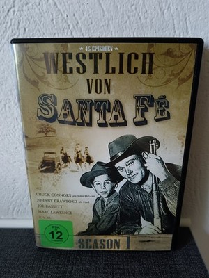 Westlich von Santa Fe 4x DVD Chuck Connors Season 1 - 45 Folgen Western