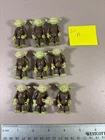 Vintage Star Wars Kenner Yoda lot light green x9 Lot A