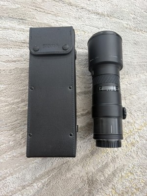Lens Sigma AF Telephoto 7.2/500 mm; APO 500 mm F7.2 for Canon EF