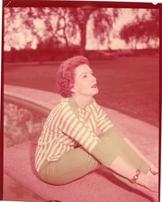 Deborah Kerr 1950's Photo Shoot Original 5x4 Transparency
