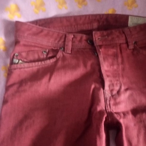 Men Jeans Navy Denim 34