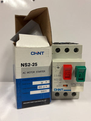 Chint NS2-25 Breaker 4Amps Series Motor Protector Circuit