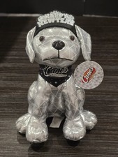 Raising Cane' - Happy New Year Countdown Cane Limited Edition Silver Dog Plush