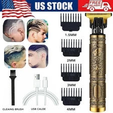 Professional LED Hair Trimmer Cordless clippers Shaving Machine Cutting Barber